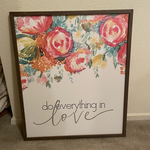 Hobby Lobby Wall Art Framed - Picture 1 of 9
